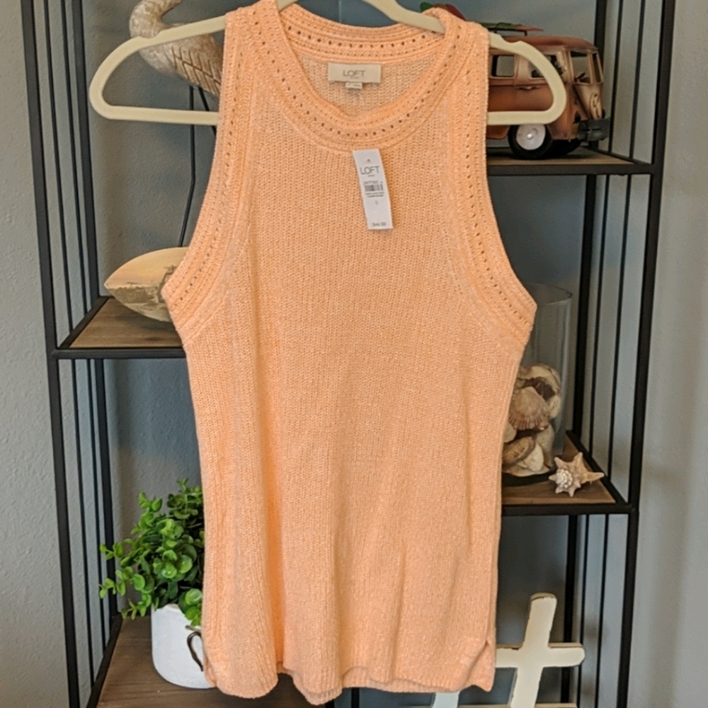NWT LOFT outlet knit top size Small